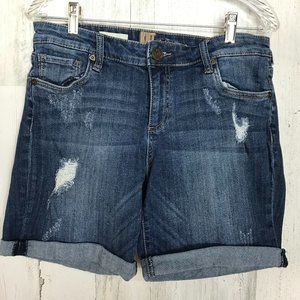 Kut from the Kloth Womens Katy Boyfriend Denim Shorts